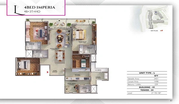 Prestige Evergreen Floor Plan
